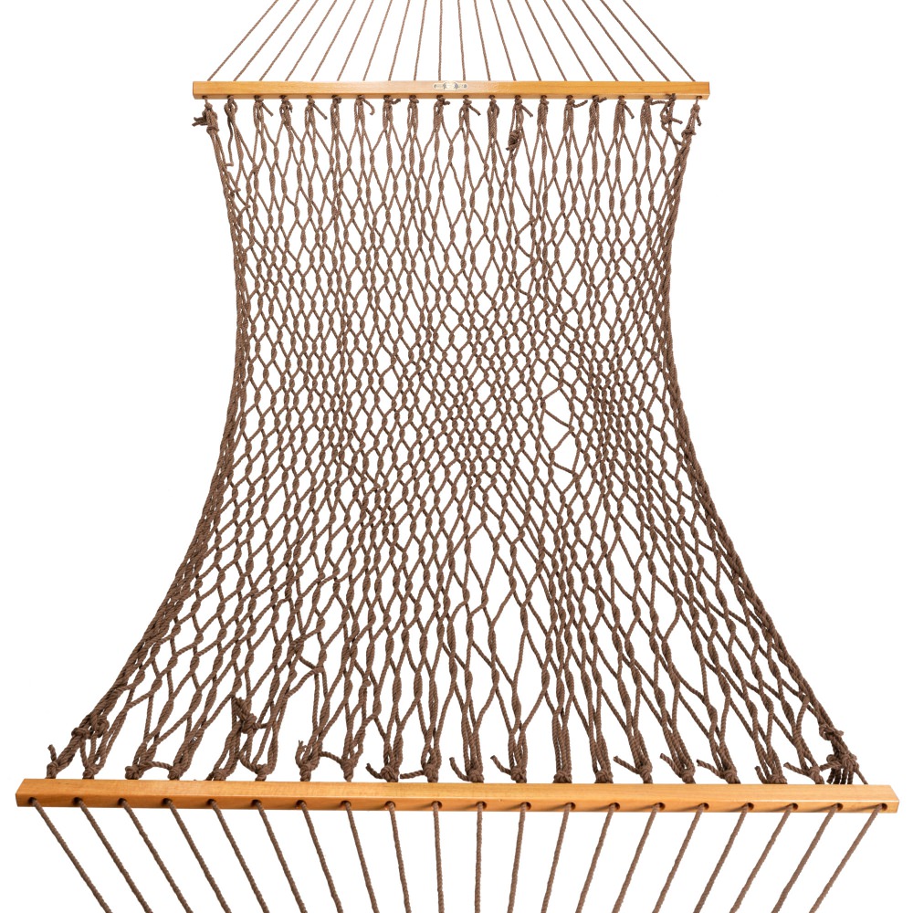 DURACORD® Single Original Rope Hammock - Antique Brown