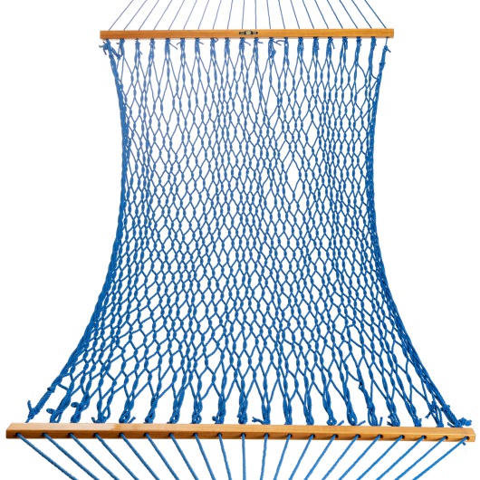 DURACORD® Single Original Rope Hammock - Coastal Blue