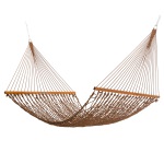 DURACORD® Large Original Rope Hammock - Antique Brown