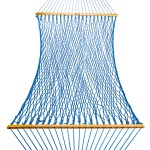 DURACORD® Large Original Rope Hammock - Coastal Blue
