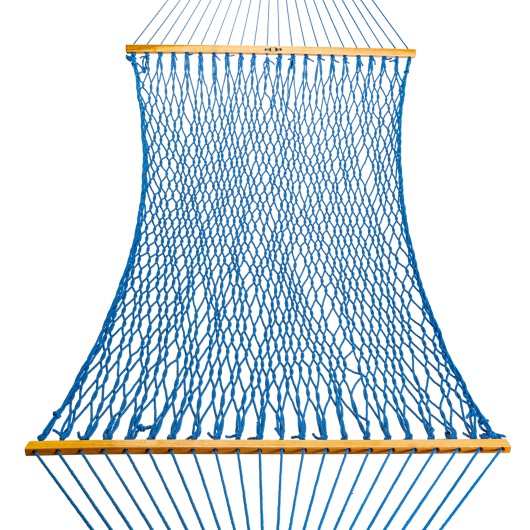 DURACORD® Large Original Rope Hammock - Coastal Blue