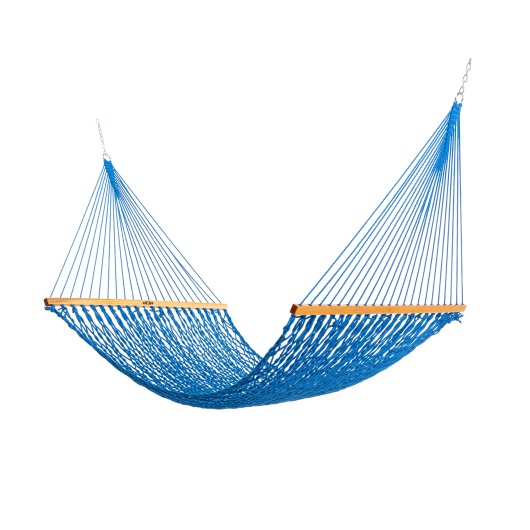DURACORD® Large Original Rope Hammock - Coastal Blue