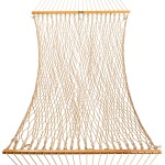 DURACORD® Deluxe Original Rope Hammock - Tan