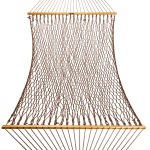 DURACORD® Deluxe Original Rope Hammock - Antique Brown