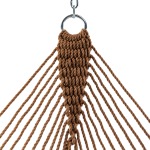 DURACORD® Deluxe Original Rope Hammock - Antique Brown