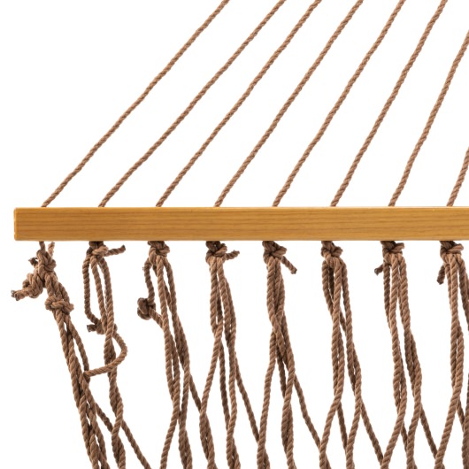 DURACORD® Deluxe Original Rope Hammock - Antique Brown