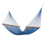 DURACORD® Deluxe Original Rope Hammock - Coastal Blue