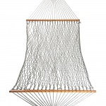 DURACORD® Deluxe Original Rope Hammock - Green Oatmeal Heirloom Tweed