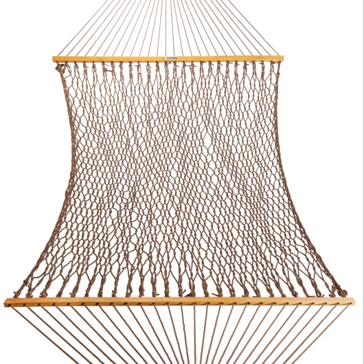 DURACORD® Presidential Original Rope Hammock - Antique Brown
