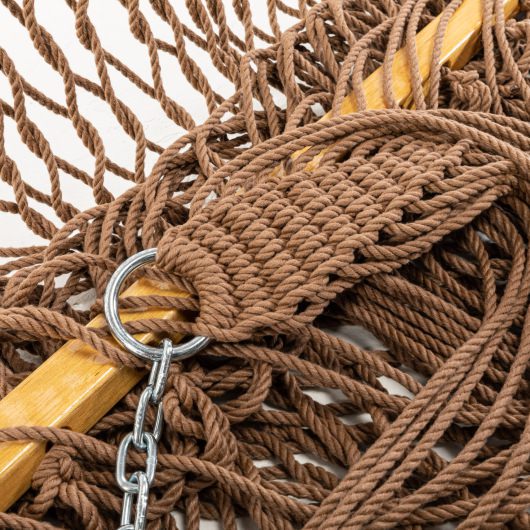 DURACORD® Presidential Original Rope Hammock - Antique Brown