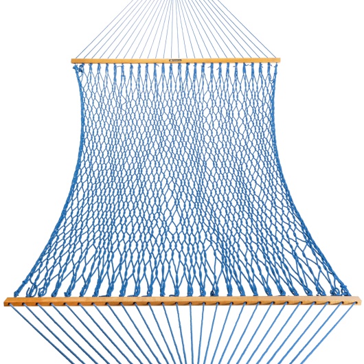 DURACORD® Presidential Original Rope Hammock - Coastal Blue