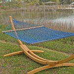 DURACORD® Presidential Original Rope Hammock - Coastal Blue