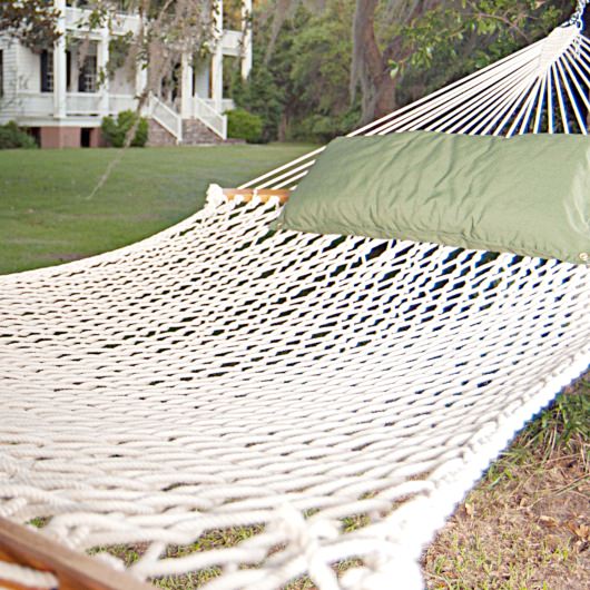DURACORD® Presidential Original Rope Hammock - White