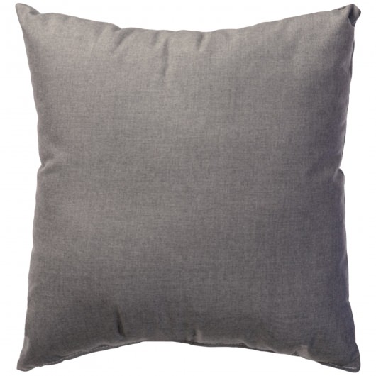 Cast Slate Sunbrella Outdoor Throw Pillow (18
