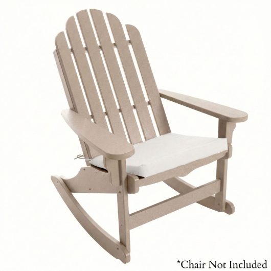 Adirondack Chair and Rocker Cushion - 20 in. x 18 in.