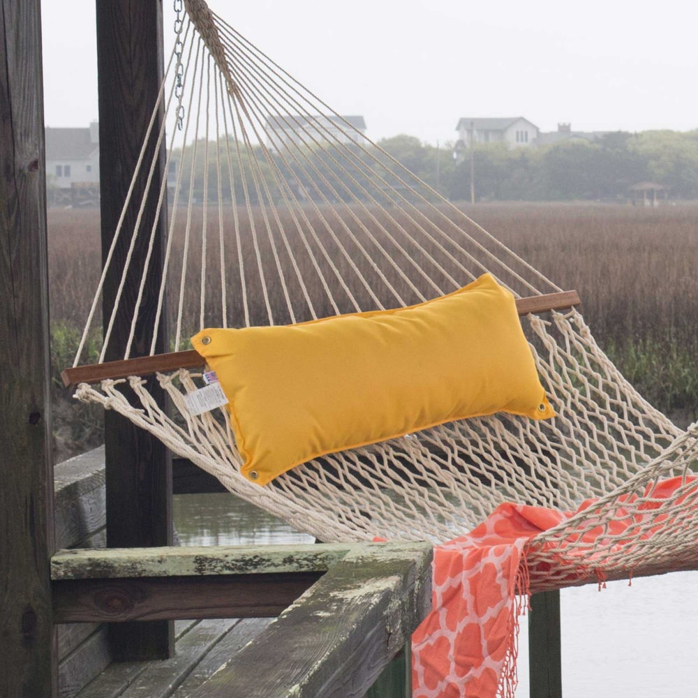 Canvas Sunflower Hammock Pillow