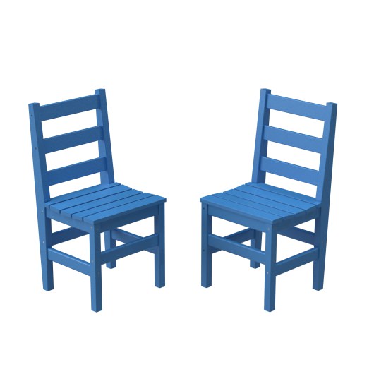 DURAWOOD® Poly Bistro Dining Chair Set