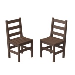 DURAWOOD® Poly Bistro Dining Chair Set