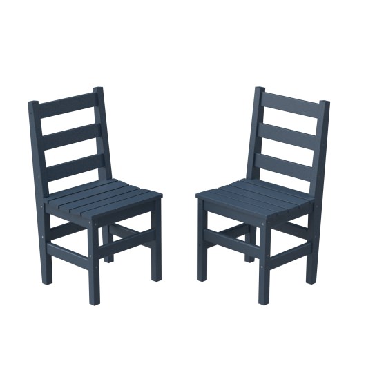 DURAWOOD® Poly Bistro Dining Chair Set