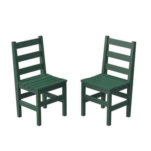 DURAWOOD® Poly Bistro Dining Chair Set