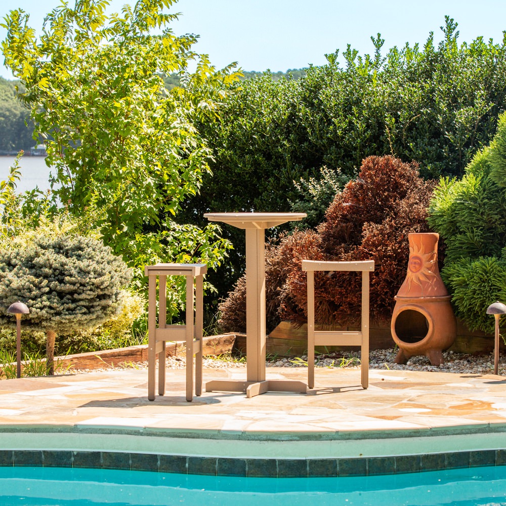 DURAWOOD® Poly 3 Piece Balcony Combo