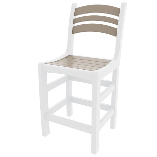 DURAWOOD® Poly Casual Counter Height Chair