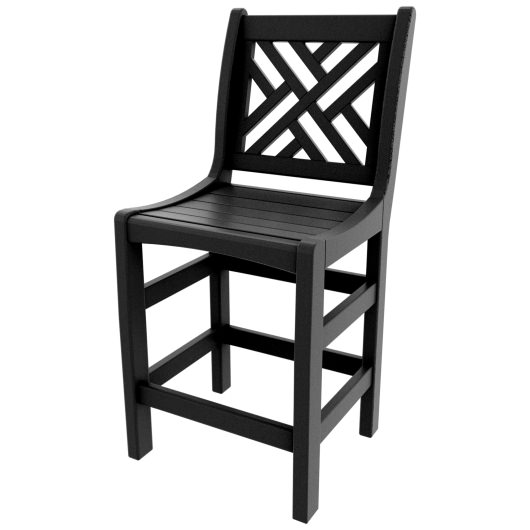 DURAWOOD® Poly Chippendale Counter Height Chair