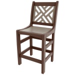 DURAWOOD® Poly Chippendale Counter Height Chair