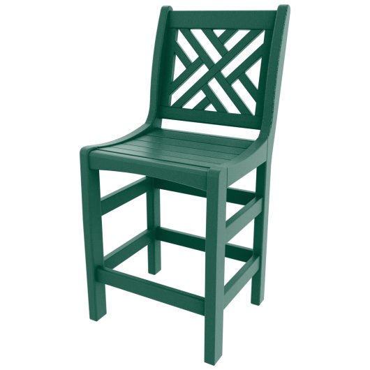 DURAWOOD® Poly Chippendale Counter Height Chair