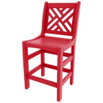 DURAWOOD® Poly Chippendale Counter Height Chair