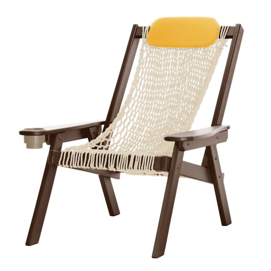 DURAWOOD® Poly Chocolate Coastal DURACORD® Rope Chair