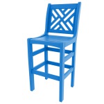 DURAWOOD® Poly Chippendale Bar Height Chair