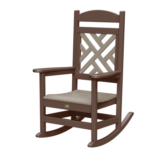 DURAWOOD® Poly Chippendale Porch Rocker