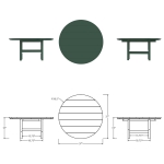 DURAWOOD® Conversation Coffee Table