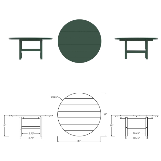 DURAWOOD® Conversation Coffee Table