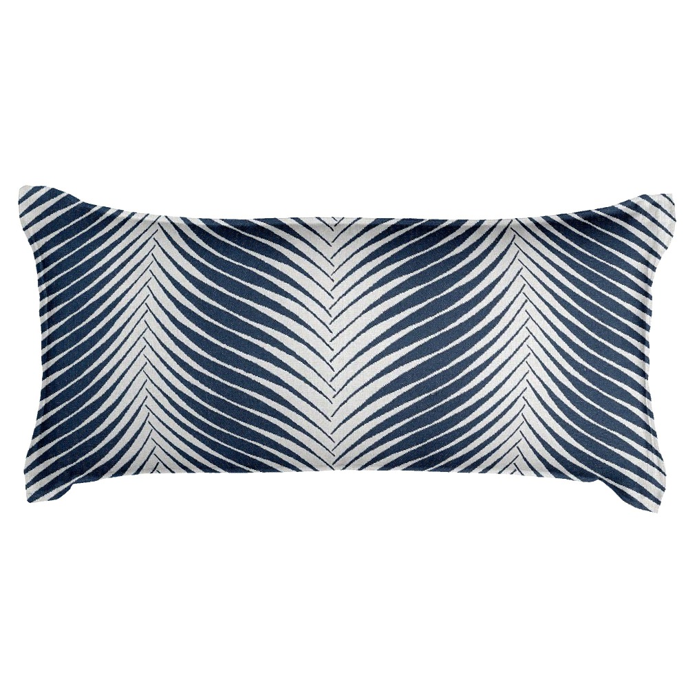 Sunbrella Outdoor Decorative Pillow - Clock Out Indigo