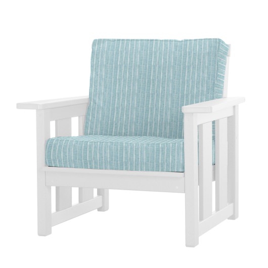 DURAWOOD® Poly Comfort Club Chair - Seaglass Palette