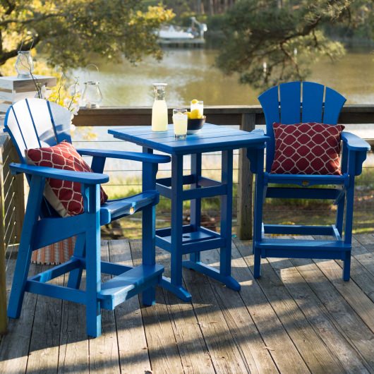 DURAWOOD® Poly Sunrise Counter Height Chair