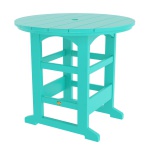 DURAWOOD® Poly 3 Piece Refined Counter Height Swivel Set