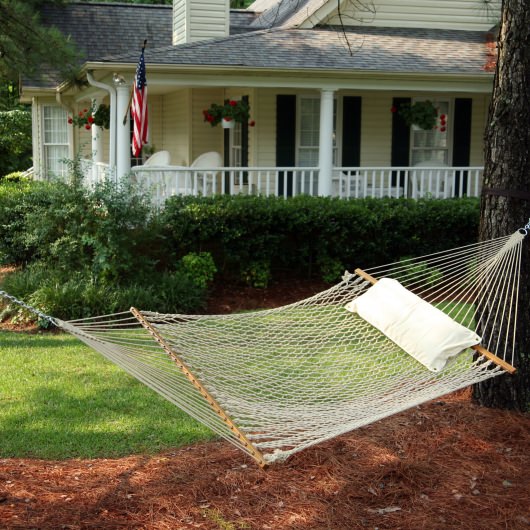 Deluxe Original Cotton Rope Hammock