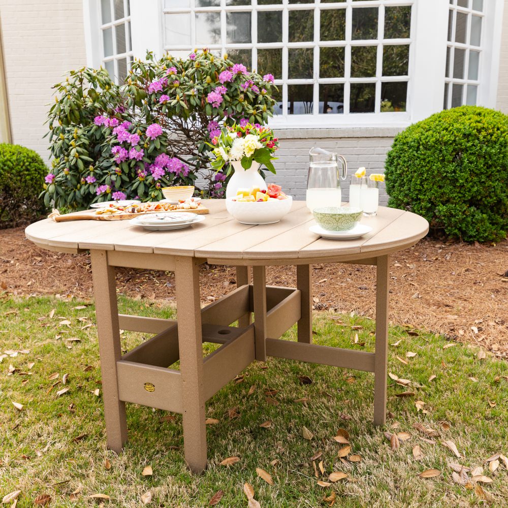 DURAWOOD® Poly Drop Leaf Dining Table