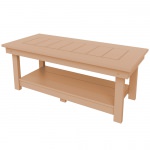 DURAWOOD® Poly Comfort Coffee Table with Shelf
