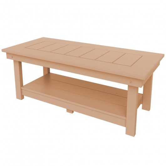 DURAWOOD® Poly Comfort Coffee Table with Shelf