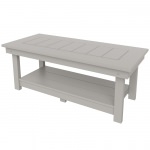 DURAWOOD® Poly Comfort Coffee Table with Shelf