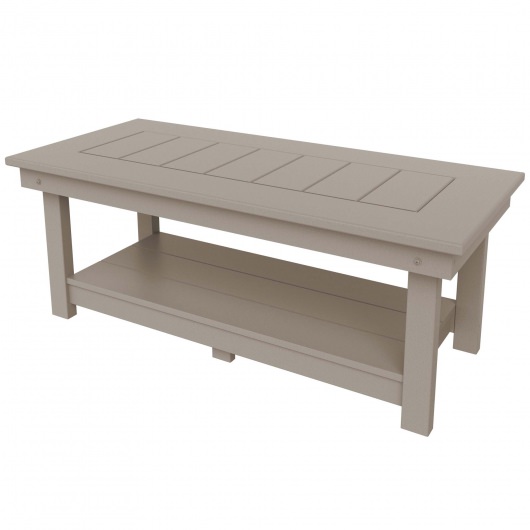 DURAWOOD® Poly Comfort Coffee Table with Shelf
