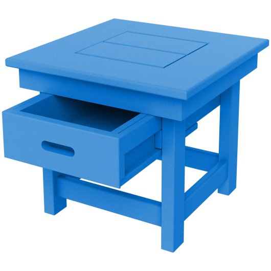 DURAWOOD® Poly Comfort Side Table with Drawer
