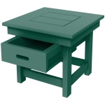 DURAWOOD® Poly Comfort Side Table with Drawer
