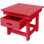 DURAWOOD® Poly Comfort Side Table with Drawer
