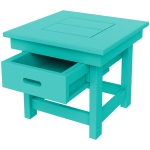 DURAWOOD® Poly Comfort Side Table with Drawer