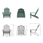 DURAWOOD® Poly Essentials Adirondack Chair